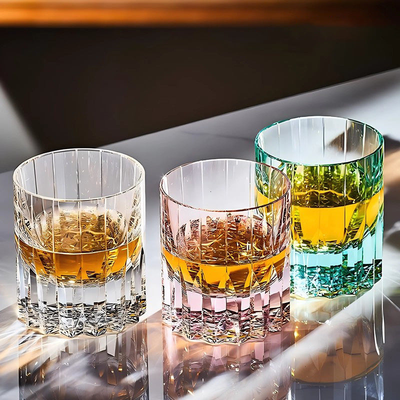 Edo Kiriko Dazzling Whisky Glass