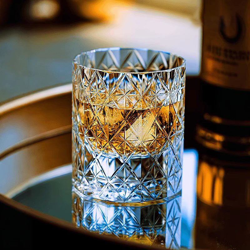 Edo Kiriko Dazzling Whisky Glass