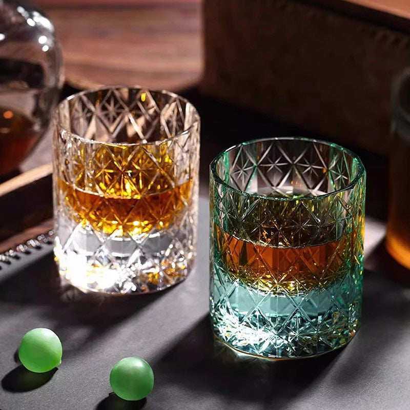 Edo Kiriko Dazzling Whisky Glass