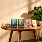 The Mizuro Bloom — Gold-Rimmed Spinning Glass