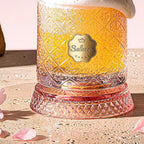 The Mizuro Bloom — Gold-Rimmed Spinning Glass