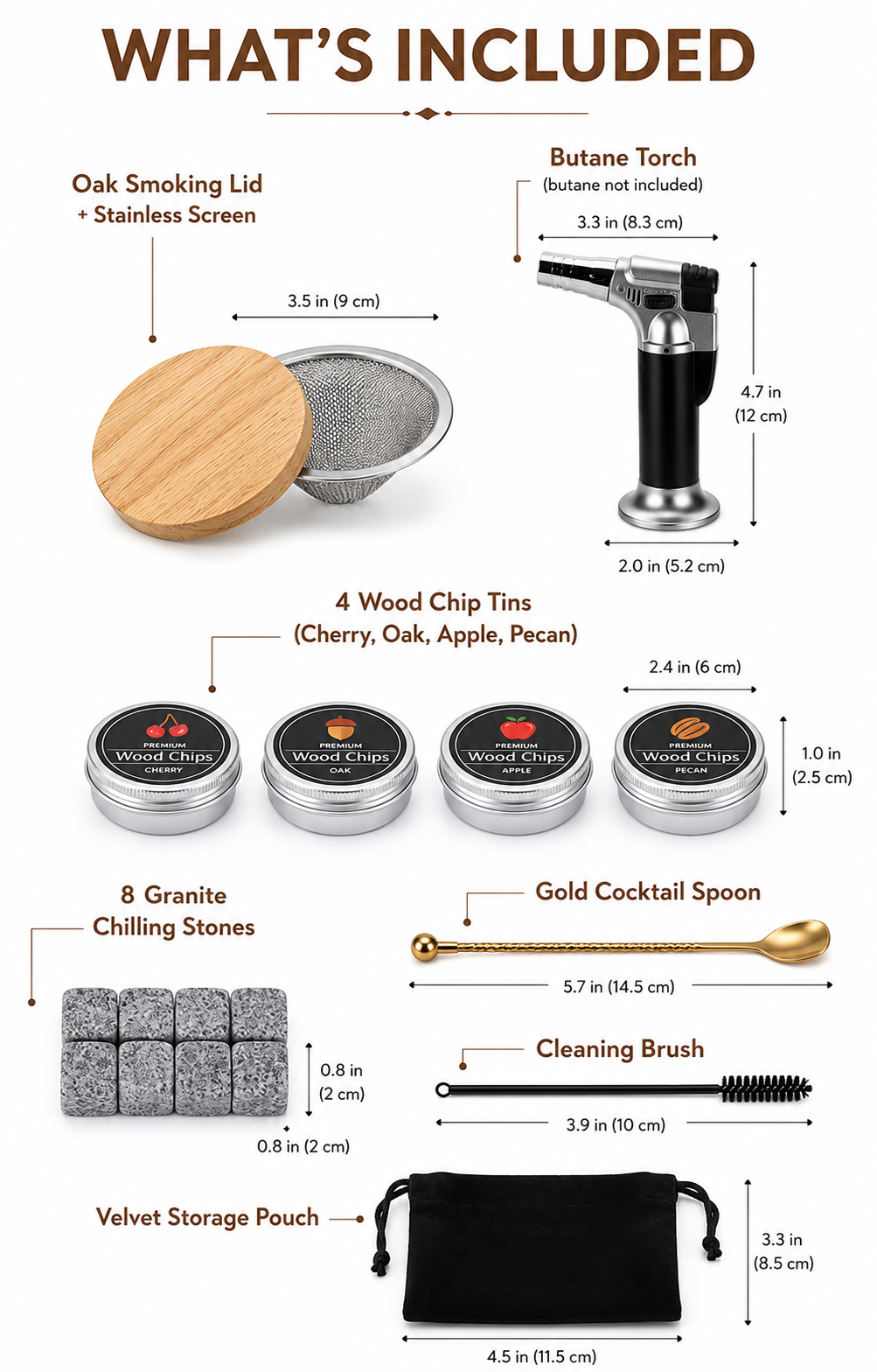 The Mizuro Ultimate Whisky Smoke Kit