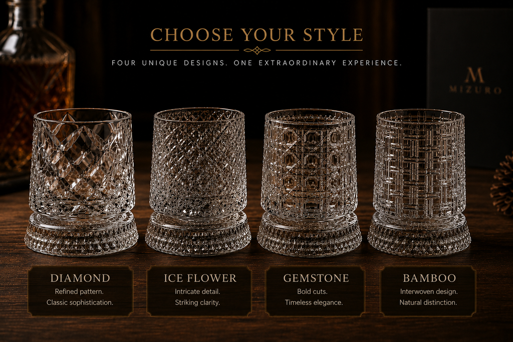 The Mizuro Kaze | Spinning Crystal Glass