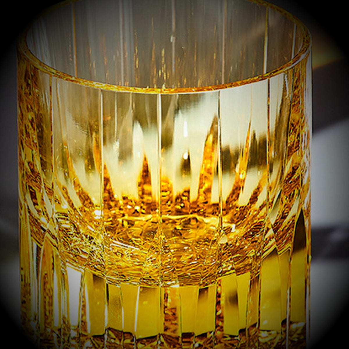 Edo Kiriko Dazzling Whisky Glass