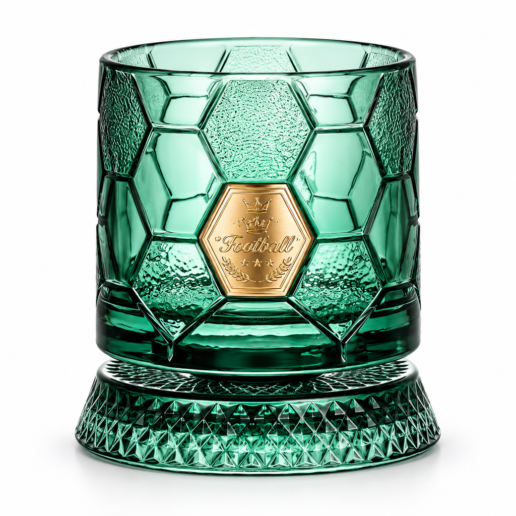 The Mizuro Bloom — Gold-Rimmed Spinning Glass