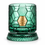 The Mizuro Bloom — Gold-Rimmed Spinning Glass