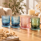 The Mizuro Bloom — Gold-Rimmed Spinning Glass
