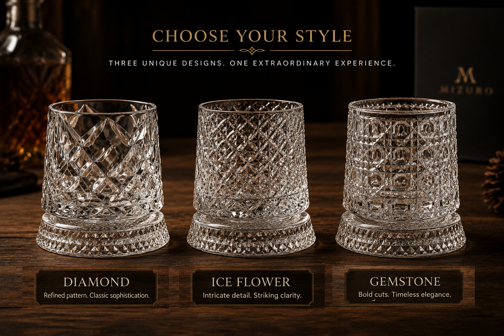 The Mizuro Kaze | Spinning Crystal Glass